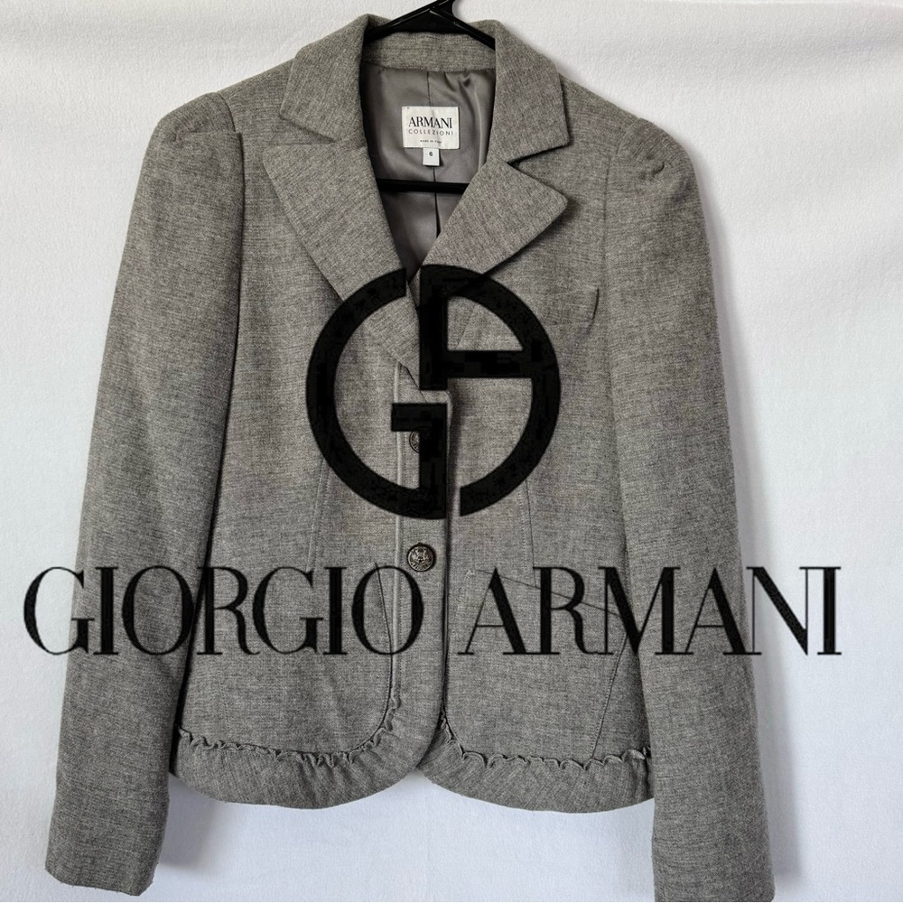 Giorgio Armani Gray Blazer 6